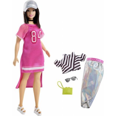Barbie modelka s doplňky a oblečky 101 – Zboží Mobilmania