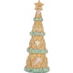 Clayre & Eef Dekorace vánoční perníkový stromek Gingerbread Tree - Ø 9*25 cm – Hledejceny.cz