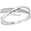 Prsteny Evolution Group Stříbrný prsten se zirkony bílý 885026.1