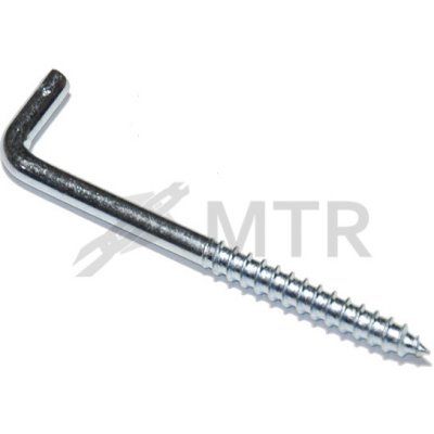 MTR Skoba s vrutem Velikost: 40x3mm, Varianta: Skoba s vrutem, povrchova-uprava: Zn – Zbozi.Blesk.cz