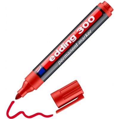 Edding 300 červený – Zboží Živě