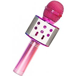 Bezdrátový bluetooth karaoke mikrofon pink alternativy - Heureka.cz