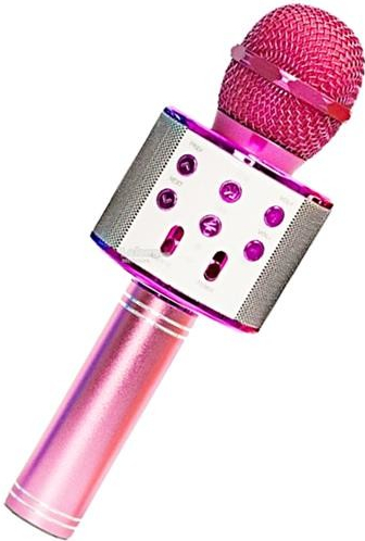 Bezdrátový bluetooth karaoke mikrofon pink alternativy - Heureka.cz