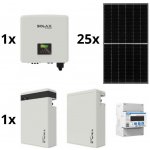 SolaX Power sestava 25 x Jinko 10kWp a měnič 15kW Solax 3f a 11,6 kWh baterie SM9997 – Zboží Dáma