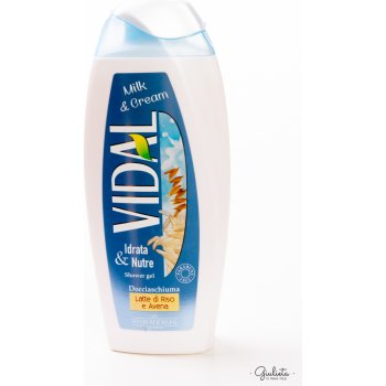 Vidal Milk & Cream sprchový gel 250 ml