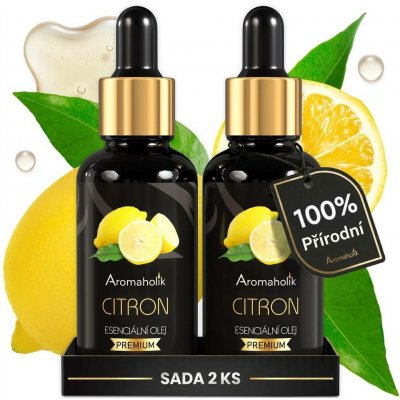 Aromaholik esenicální olej Citron 60 ml – Hledejceny.cz