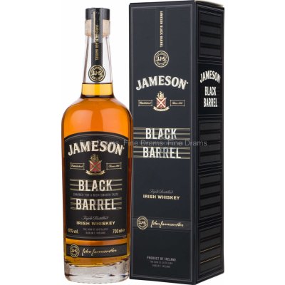 Jameson Black Barrel Irish Whisky 40% 0,7 l (karton) – Zbozi.Blesk.cz