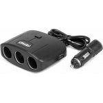 Prodlužovací zásuvkai 2x USB-A ON/OFF 12V 24V 100W 70cm AMIO-04362 | Zboží Auto