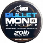 Kevin Nash Bullet Mono Brown 1000 m 0,4 mm – Zbozi.Blesk.cz