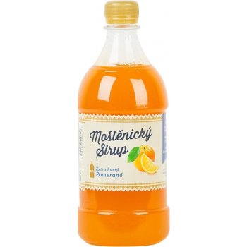 Moštěnický sirup pomeranč 0,7 l