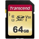 Transcend SDXC 64 GB UHS-I U3 TS64GSDC500S