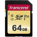 Transcend SDXC 64 GB UHS-I U3 TS64GSDC500S – Zboží Mobilmania