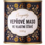 Čongrády Vepřové maso ve vlastní šťávě 300 g – Hledejceny.cz