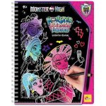 Lisciani Vyškrabávací omalovánky Kamarádky navždy Monster High – Zboží Dáma