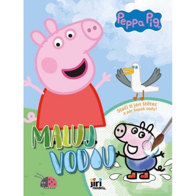 Maluj vodou A4 Prasátko Peppa – Zboží Mobilmania