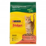 Friskies Adult Cat s hovězím kuřecím a zeleninou 10 kg – Zbozi.Blesk.cz