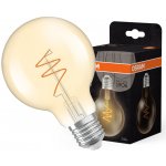 Osram G80 E27 4,9W = 40W 470 lm 2200K teplá bílá CRI90 jantarová stmívatelná Vintage 1906 – Zboží Živě