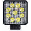 Kaxl LED prostorové světlo, 9xLED, čtvercové L0077-4M