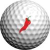 Golfové příslušenství a doplňky Masters Golfdotz samolepky na míčky Hot Chilli Peppers