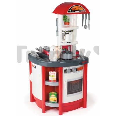 Smoby kuchyňka Tefal Studio 24697 červeno-bílá – Sleviste.cz