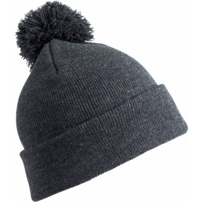Result Headwear pletená čepice s bambulí RC028X šedá – Hledejceny.cz