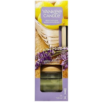 Yankee Candle Fragranced Reed vonná stébla Lemon Lavender Citrón s levandulí 120 ml