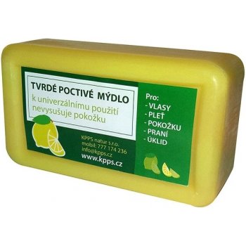 Kappus Koupelové Tvrdé poctivé mýdlo - citron 150 g