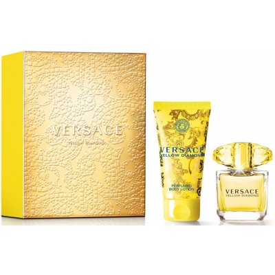 Versace Yellow diamonds EDT 30 ml + tělové mléko 50 ml dárková sada – Hledejceny.cz