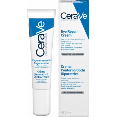 CeraVe Moisturizers oční krém proti otokům a tmavým kruhům 14 ml – Hledejceny.cz