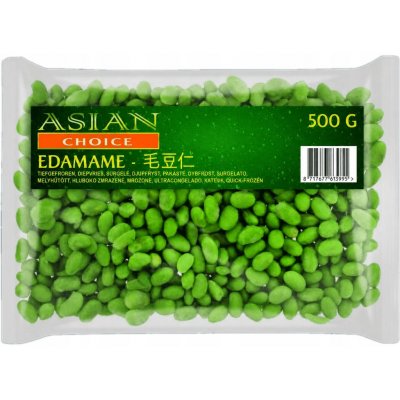Asian Choice Edamame sojové boby vyloupané mražené 500 g – Zboží Dáma