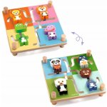 Djeco skládačka labyrint Spinamix Zvířátka – Zboží Dáma