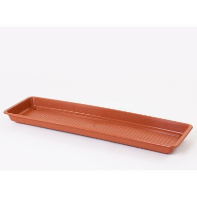 Plastkon podmiska pod truhlík Garden 80 x 17 x 4,5 cm Terakota – Hledejceny.cz