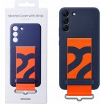 Samsung Silicone Cover with strap Galaxy S22+ modré EF-GS906TNEGWW – Zboží Živě