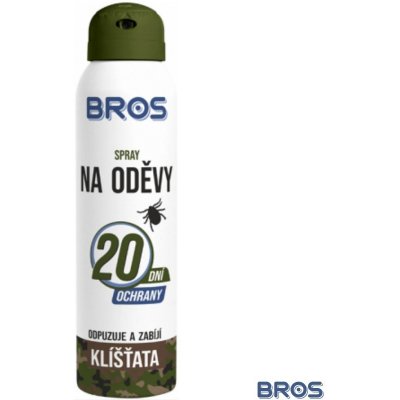 Bros repelent proti klíštatům na oděvy 90 ml – Zboží Dáma