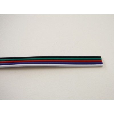 T-led Kabel RGBW plochý 5x0,3mm2 11110 – Zboží Mobilmania