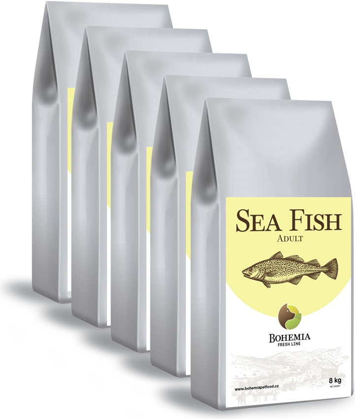 Bohemia Fresh Adult Sea Fish 40 kg