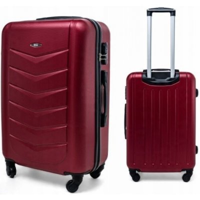 Gravitt kufr ABS 602/MK BURGUNDY 48 l – Zboží Dáma
