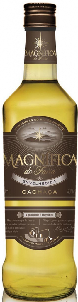 Magnífica Cachaça Extra Premium Dupla Maturaçao 43% 0,7 l (holá láhev)