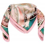 Hedvábný šátek Reverie Alfons Mucha – Zboží Mobilmania