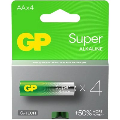 GP Super Alkaline AA 4ks 03015AETA-B4 – Hledejceny.cz
