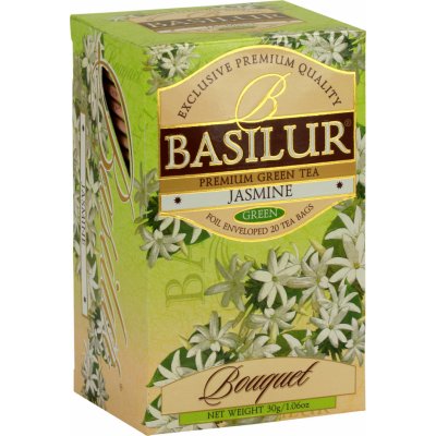 Basilur Bouquet Jasmine 20 x 1,5 g – Zbozi.Blesk.cz