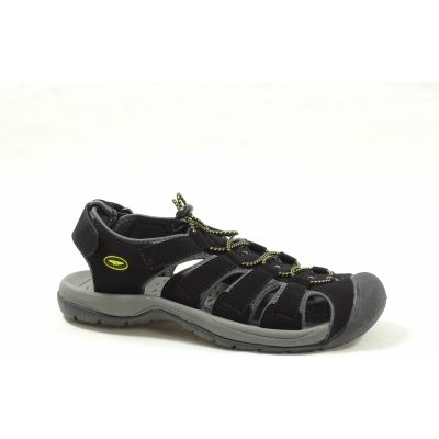 Obutex pánské vycházkové sandály S420007 black