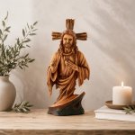 Chomik FIGURKA SRDCE JEŽÍŠE 16 x 10,5 x 36 CM polyresin *6200 – Hledejceny.cz