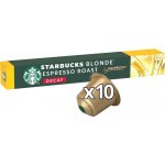 Starbucks by NESPRESSO Blonde Espresso Roast Decaf kávové kapsle 10 kapslí – Zboží Mobilmania