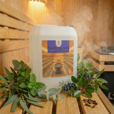 Gaia Spa Esence do sauny Olbas švýcarské bylinky 5 l – Sleviste.cz