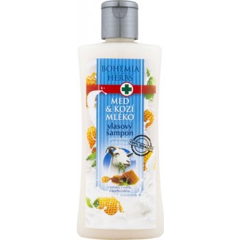Bohemia Herbs šampon na vlasy Med a Kozí mléko 250 ml