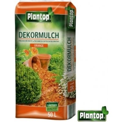 Nohel garden Mulč kůrový PLANTOP dekorační oranžový 50 l – Sleviste.cz
