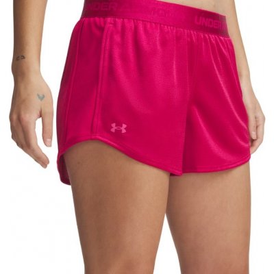 Under Armour Tech Play Up Shine Shorts fialová – Zboží Dáma