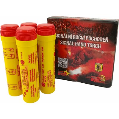 Signální Pochodeň červená 4 ks – Zboží Dáma