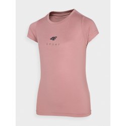 4F dětské tričko HJZ22-JTSDF001 dark pink